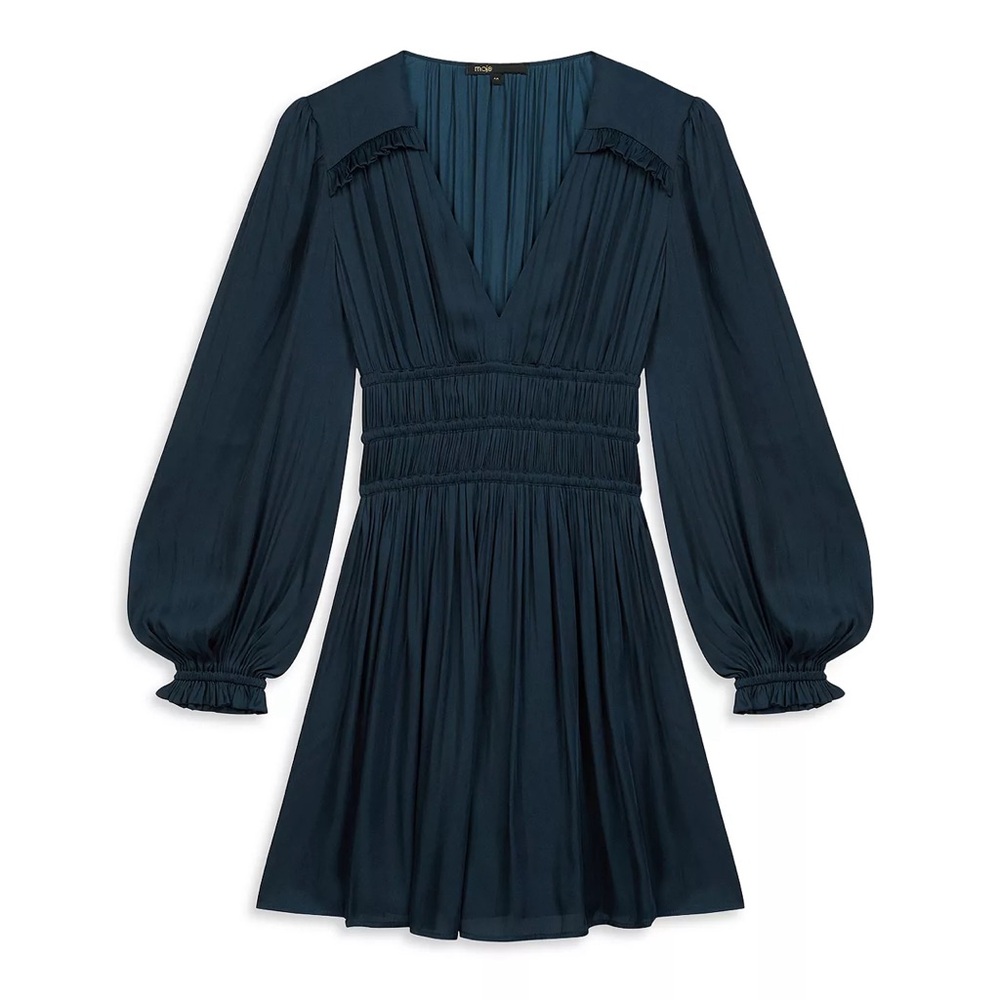 Maje
Riane Satin Mini Dress